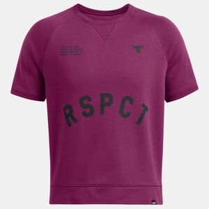 Under Armour Maroon RSPCT Project Rock Icon Fleece